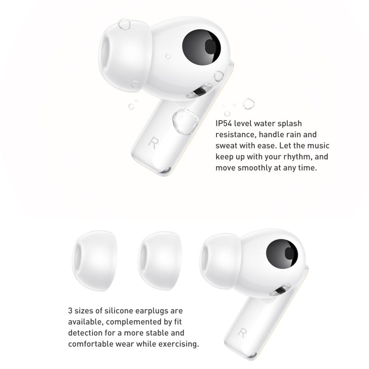 HUAWEI FreeBuds Pro 2 + TWS Percezione extrasensoriale Supporto per auricolari wireless Monitoraggio della frequenza cardiaca e della temperatura corporea, FreeBuds Pro 2 +