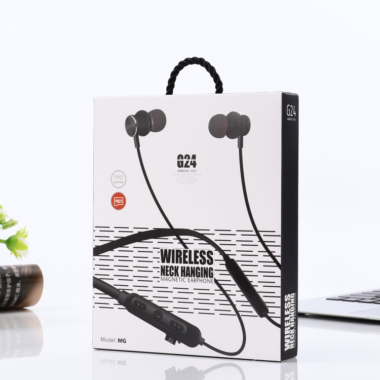 Auricolare Bluetooth wireless sportivo MG-G24 Bluetooth 4.2, scheda di supporto