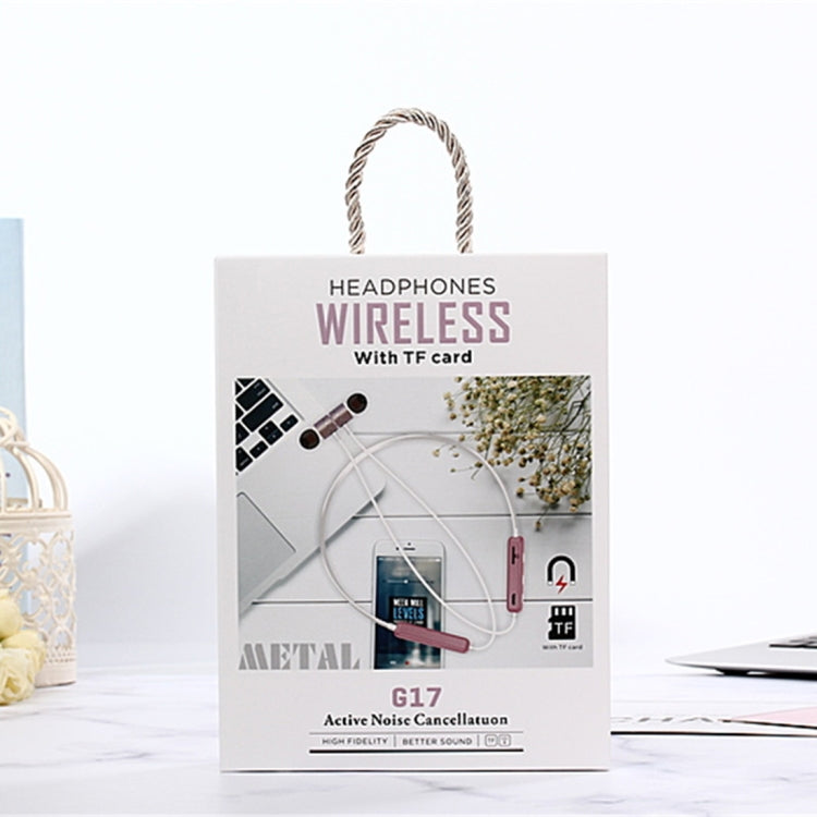Auricolare Bluetooth wireless sportivo MG-G17 Bluetooth 4.2, scheda di supporto