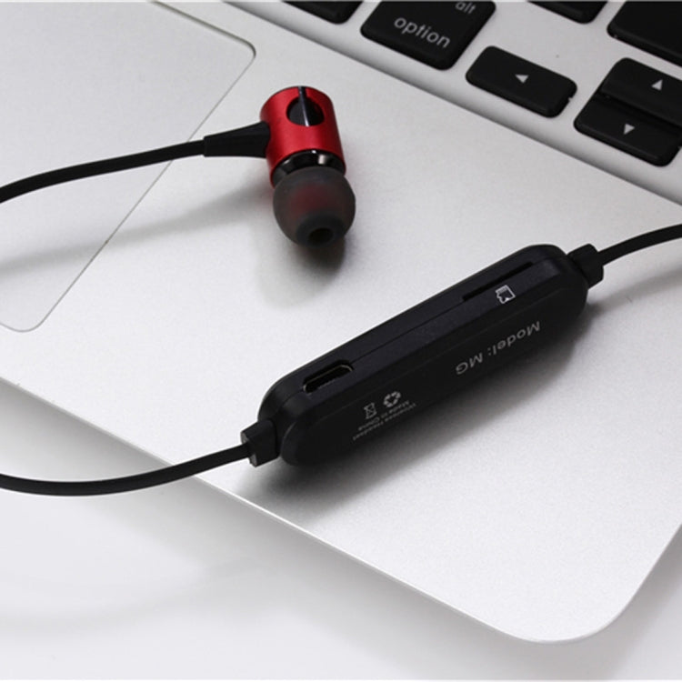 Auricolare Bluetooth wireless sportivo MG-G20 Bluetooth 4.2, scheda di supporto