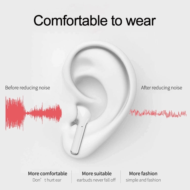 Lanpice XY-PODS10 TWS Auricolare Bluetooth 5.0 Supporto full touch Coperchio aperto Popup Supporto per auricolare Bluetooth Funzione di ricarica wireless