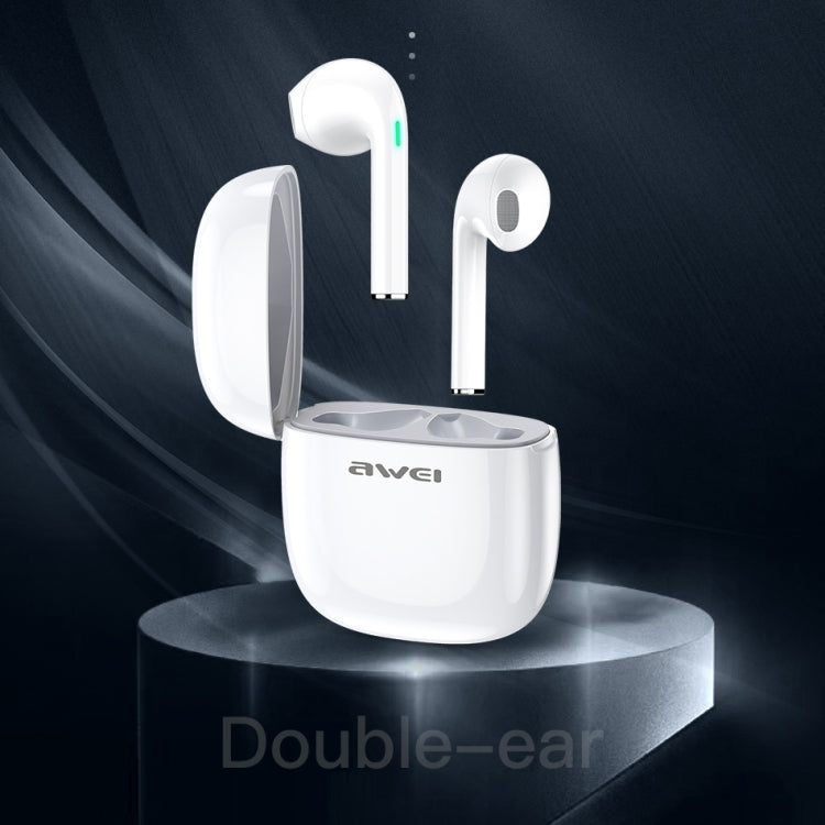Awei T28 Bluetooth V5.0 Ture Wireless Sports TWS Auricolare con custodia di ricarica