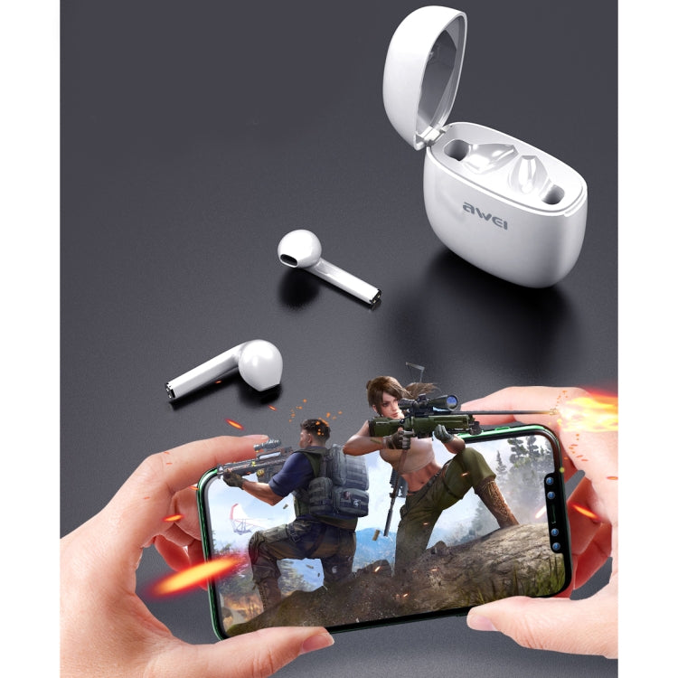 Awei T28 Bluetooth V5.0 Ture Wireless Sports TWS Auricolare con custodia di ricarica