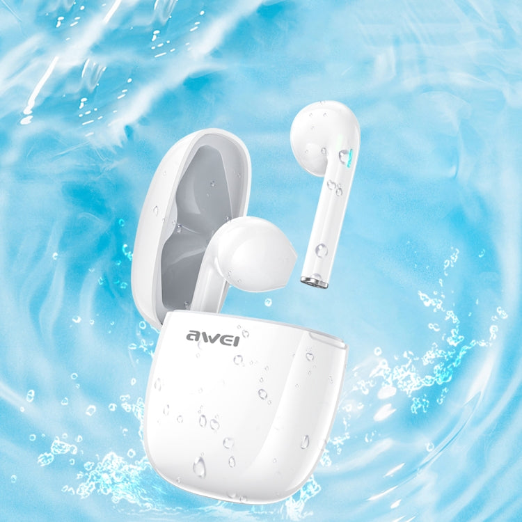 Awei T28 Bluetooth V5.0 Ture Wireless Sports TWS Auricolare con custodia di ricarica