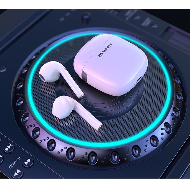 Awei T28 Bluetooth V5.0 Ture Wireless Sports TWS Auricolare con custodia di ricarica