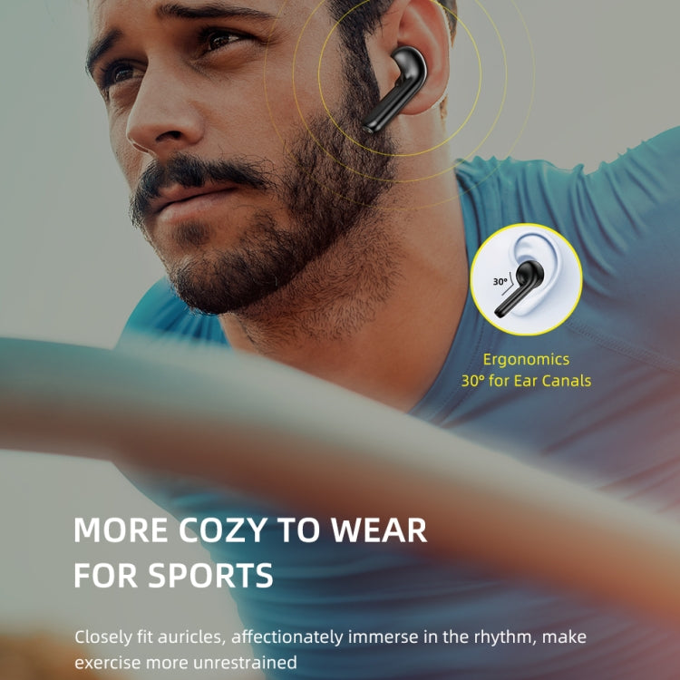 Awei T15P Bluetooth V5.0 TWS Ture Auricolare sportivo wireless con display a LED con custodia di ricarica, T15P