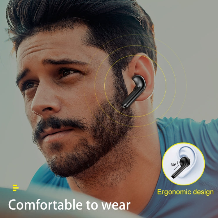 Awei T15 TWS Bluetooth V5.0 Ture Auricolare sportivo wireless con custodia di ricarica, T15