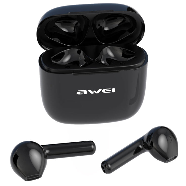 Awei T26 TWS Bluetooth V5.0 Ture Auricolare sportivo wireless con custodia di ricarica, T26 Pro