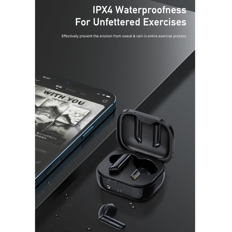 Awei T36 Bluetooth 5.0 Auricolare Bluetooth stereo wireless vero, T36(White), T36(Black)