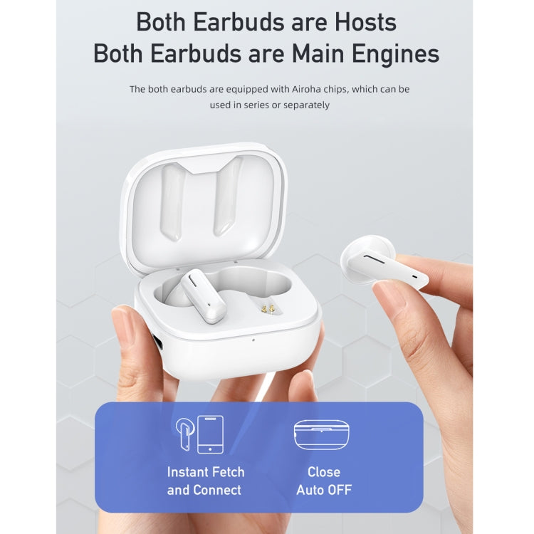 Awei T36 Bluetooth 5.0 Auricolare Bluetooth stereo wireless vero, T36(White), T36(Black)