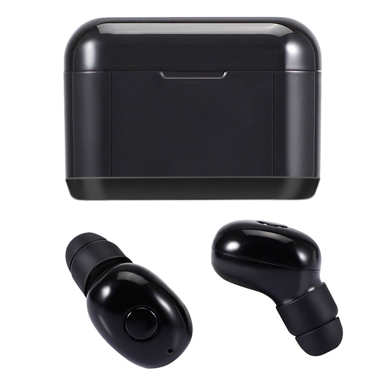 Auricolare Bluetooth wireless Bluetooth 5.0 impermeabile IPX DT-4 con scatola di ricarica magnetica da 350 mAh, supporto per le chiamate, DT-4