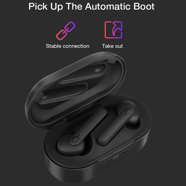 Auricolare Bluetooth wireless Bluetooth 5.0 impermeabile IPX DT-5 con scatola di ricarica magnetica, chiamata di supporto e funzione Power Bank, DT-5