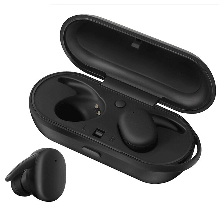 Auricolare Bluetooth wireless Bluetooth 5.0 impermeabile IPX DT-7 con scatola di ricarica magnetica da 300 mAh, chiamata di supporto, DT-7