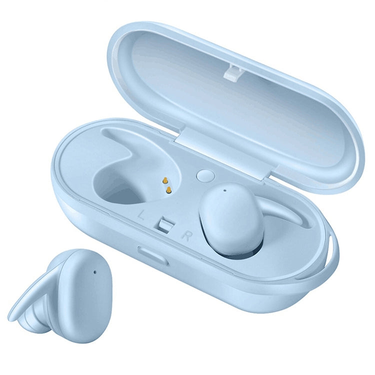 Auricolare Bluetooth wireless Bluetooth 5.0 impermeabile IPX DT-7 con scatola di ricarica magnetica da 300 mAh, chiamata di supporto, DT-7