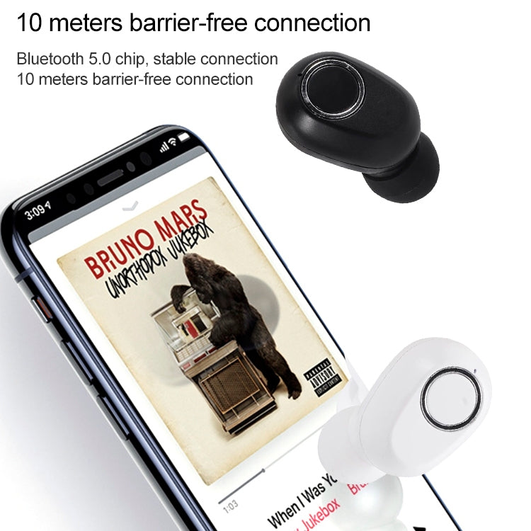L'auricolare Bluetooth wireless a due orecchie DT-13 supporta il tocco e la ricarica magnetica intelligente