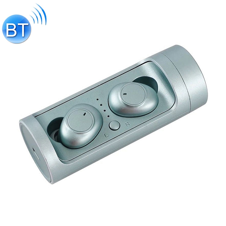 L'auricolare Bluetooth wireless a due orecchie DT-15 supporta la ricarica magnetica touch e intelligente e l'accoppiamento automatico all'accensione