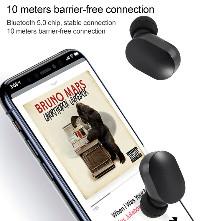 L'auricolare Bluetooth wireless a due orecchie DT-16 supporta la ricarica magnetica touch e intelligente e l'accoppiamento automatico all'accensione
