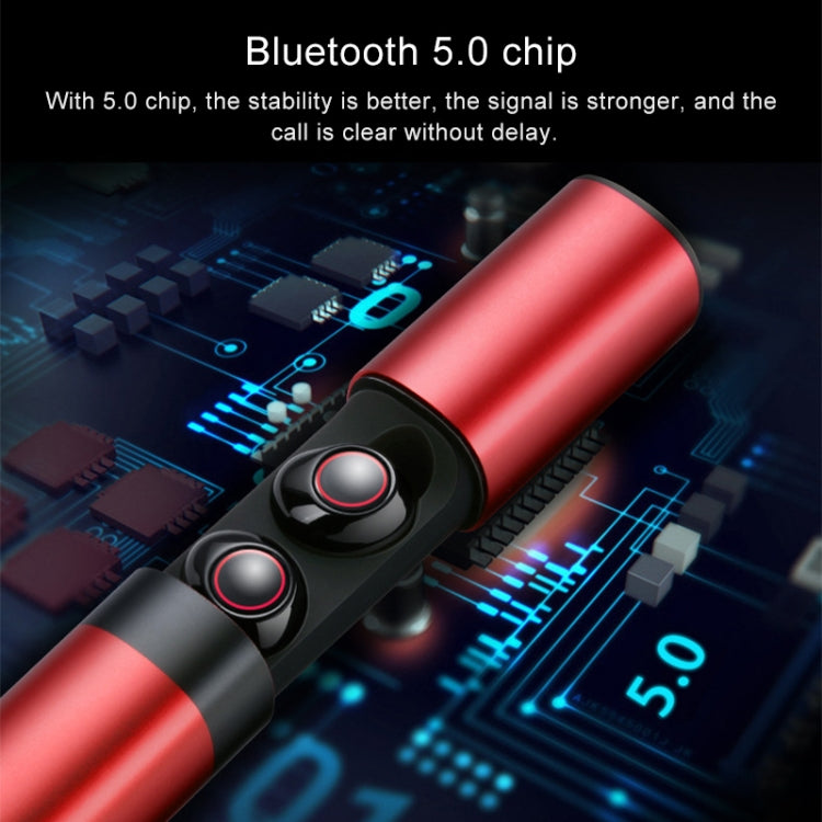 Auricolari wireless Bluetooth V5.0 Ear-in TWS tipo S2 a cassetto