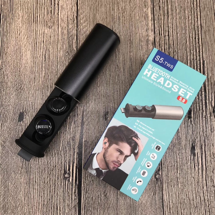 Auricolari wireless S5 Twins Sports Ear-in magnetici TWS Bluetooth V5.0