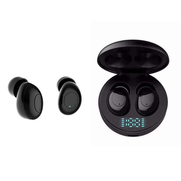 Auricolari wireless Bluetooth V5.0 con display digitale J1 TWS con scatola di ricarica a LED