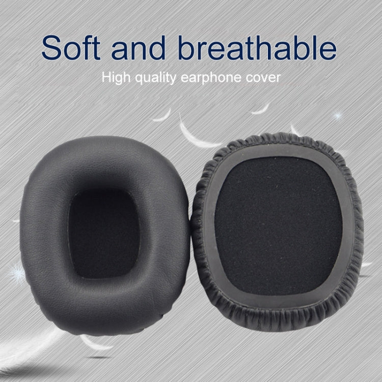 2 pezzi per cuffie JBL J55 / J55a / J55i finta pelle + schiuma morbida auricolare copertura protettiva paraorecchie, For J55