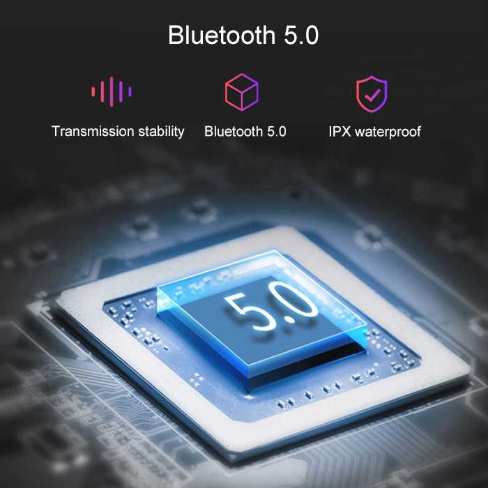 Auricolare Bluetooth stereo wireless BTH-K08 TWS V5.0 con custodia di ricarica