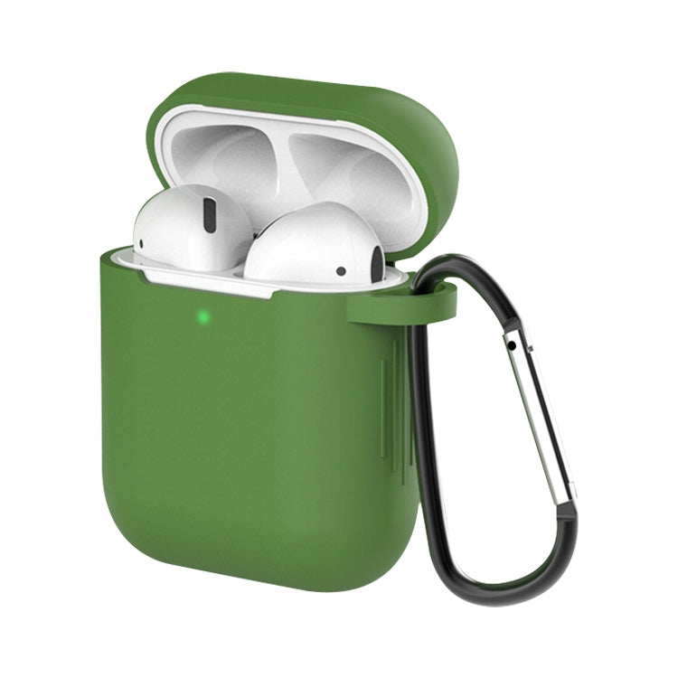 Custodia protettiva in silicone antiurto per auricolari wireless per Apple AirPods 1 / 2