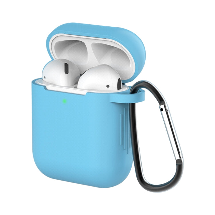 Custodia protettiva in silicone antiurto per auricolari wireless per Apple AirPods 1 / 2