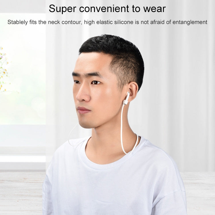 Auricolare Bluetooth senza fili Cordino magnetico in silicone con corda anti-smarrimento per Apple AirPods 1/2, For AirPods 1 / 2