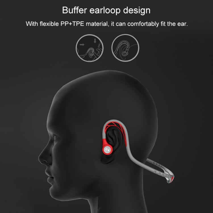 REMAX RB-S20 Bluetooth 4.2 Auricolare sportivo Bluetooth montato posteriormente con guscio auricolare girevole, RB-S20 Green, RB-S20 Red, RB-S20 Yellow