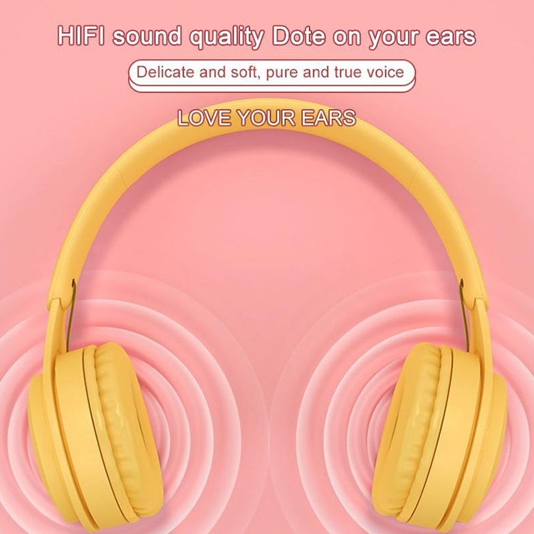 Auricolare Bluetooth Macaron con qualità audio Hifi Y08, supporta chiamate e scheda TF e AUX da 3,5 mm