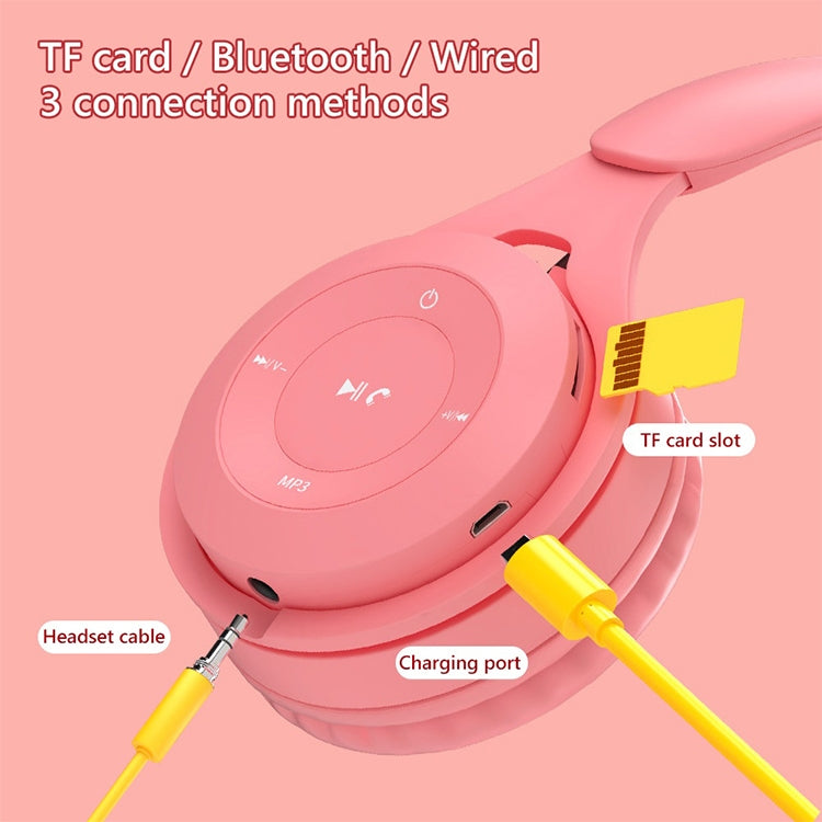 Auricolare Bluetooth Macaron con qualità audio Hifi Y08, supporta chiamate e scheda TF e AUX da 3,5 mm