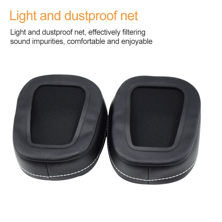 2 PZ Per DENON AH-D600 / AH-D7100 Morbida Spugna Auricolare Copertura Protettiva Paraorecchie, For DENON AH-D600(Black White), For DENON AH-D600(Black Brown)
