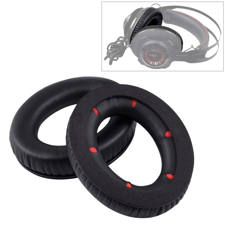 2 pezzi per Kingston Hyper X Cloud Revolver S paraorecchie con copertura protettiva per auricolari in morbida spugna