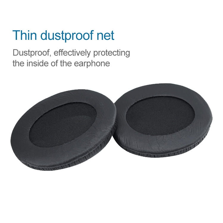 2 pezzi per Sennheiser HD202 / HD212 / HD437 / HD447 / HD457 / HD497 cuffia cuscino in spugna paraorecchie cuscinetti di ricambio, For Sennheiser HD202 / HD212