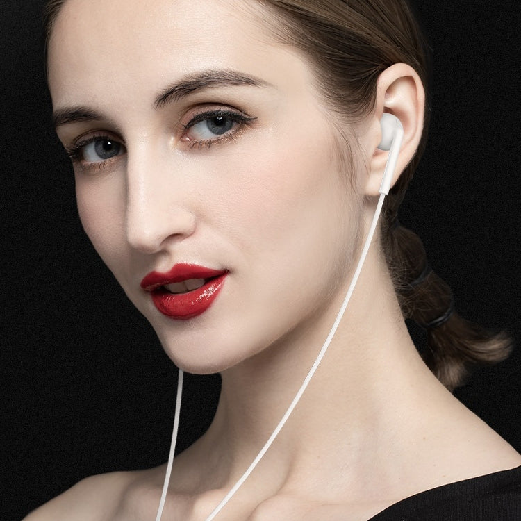 Langsdom MJ31 Auricolari stereo semi-in-ear cablati con interfaccia da 3,5 mm da 1,2 m con microfono