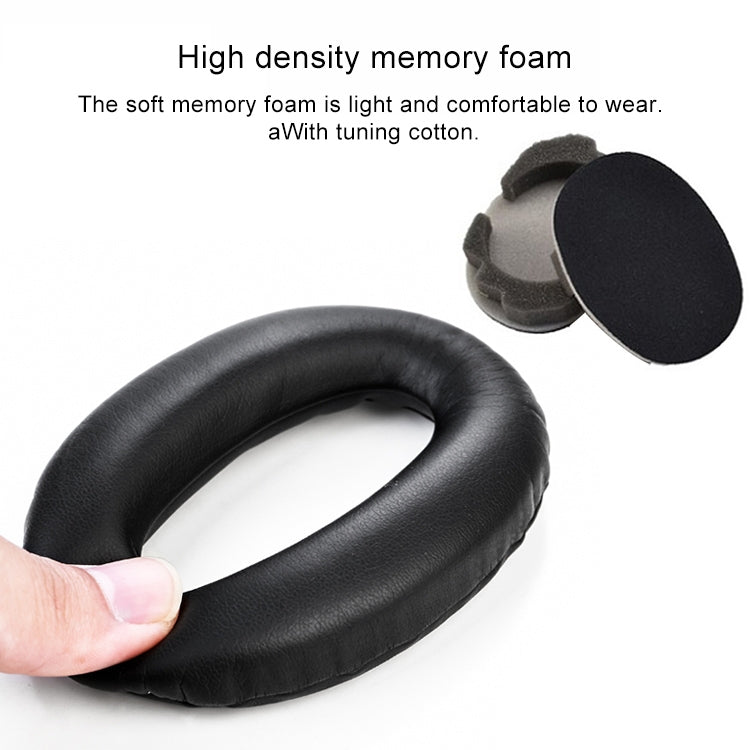 Custodia protettiva in spugna per cuffie da 2 pezzi per Sony MDR-1000X / WH-1000XM3