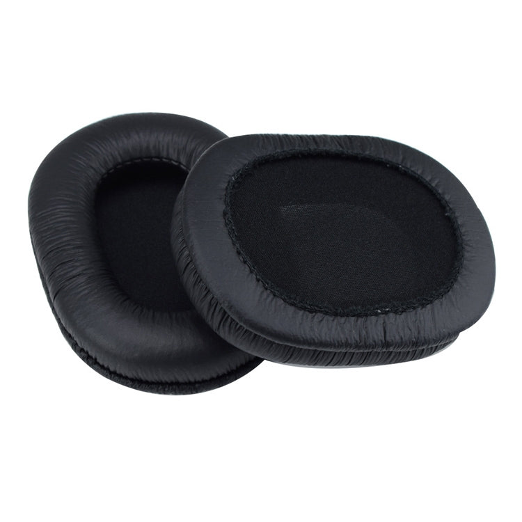Custodia protettiva in spugna per cuffie da 2 pezzi per Sony MDR-7506 / MDR-V6 / MDR-CD900ST, Black Wrinkled