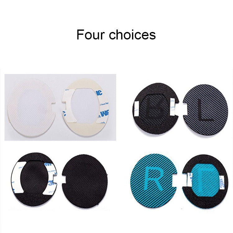 1 paio di cuffie morbide con paraorecchie in cotone LR per BOSE QC2 / QC15 / AE2 / QC25