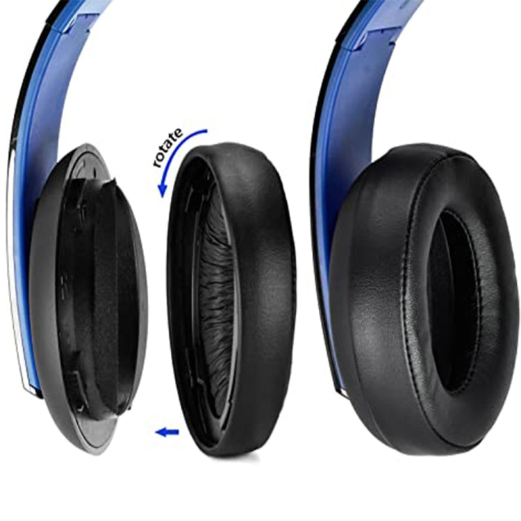 2 pezzi di rivestimento per cuffie con paraorecchie morbido per cuffie stereo wireless oro Sony PS4