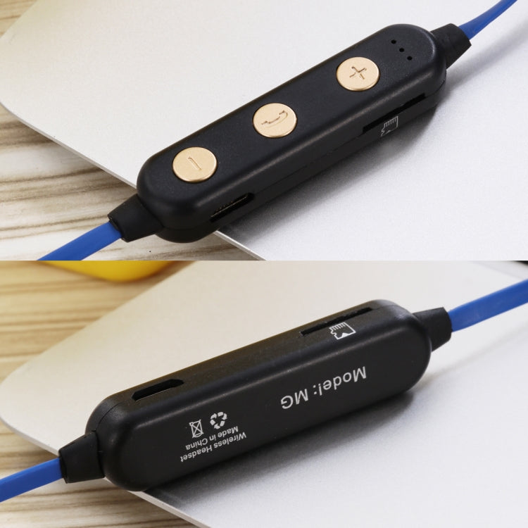 Cuffie Bluetooth V5.0 Bluetooth sportive portatili MG-G22, supporto scheda TF