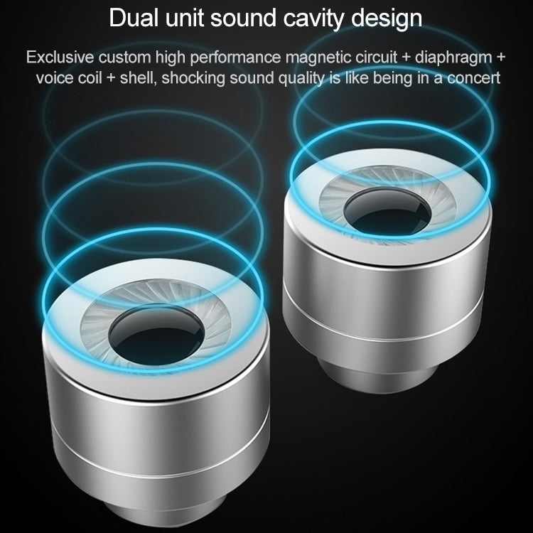 D12 1.2m Wired In Ear Interfaccia da 3,5 mm Auricolari HIFI stereo controllati da filo Loop a doppio movimento Esecuzione di giochi Cuffie musicali con confezione, D12 With Packaging (Black), D12 With Packaging (White)