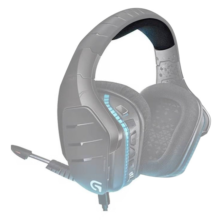Per Logitech G633 G933 Parte di riparazione del cuscino del cuscino del copricapo del fascio di testa della fascia di ricambio, For Logitech G633 G933