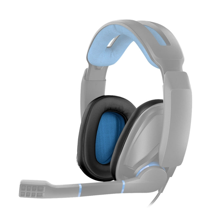 2 PZ Per Sennheiser GSP 300 / GSP301 / GSP 302 / GSP 303 / GSP 350 Auricolare Fodere per Cuscini Paraorecchie Cuscinetti di Ricambio senza Maglia
