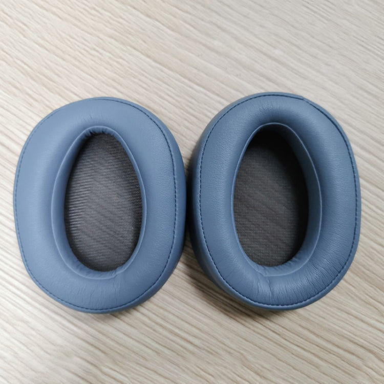 2 pezzi per Sony MDR-100ABN / WH-H900N auricolare fodera per cuscino paraorecchie cuscinetti di ricambio con rete