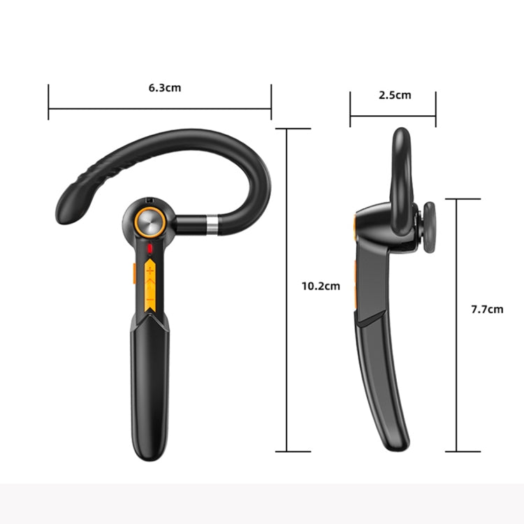 ME-100 TWS Business Rotante Universale True Stereo 5.0 Versione Appesa Auricolare Bluetooth In-Ear