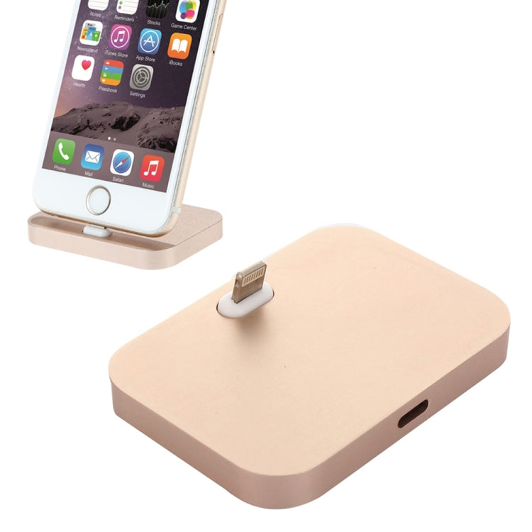 Caricabatterie da tavolo per stazione da tavolo in alluminio Stouch a 8 pin per iPhone