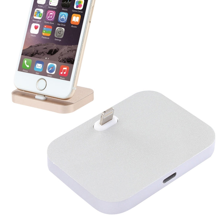 Caricabatterie da tavolo per stazione da tavolo in alluminio Stouch a 8 pin per iPhone