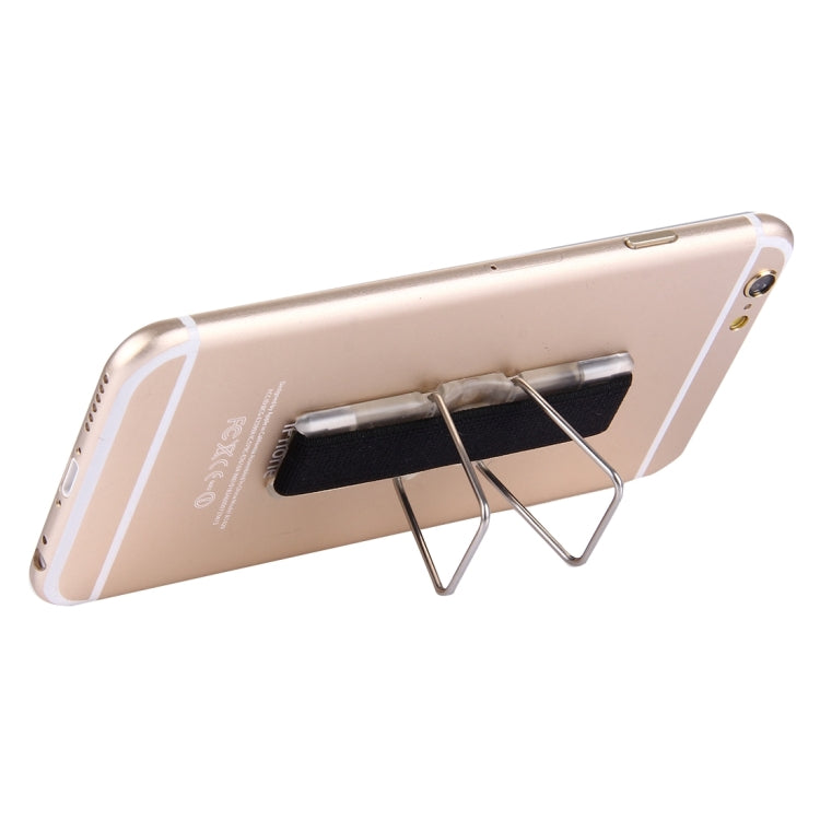Mini supporto adesivo universale regolabile 2 in 1 + impugnatura sottile per le dita, dimensioni: 7,3 x 2,2 x 0,3 cm