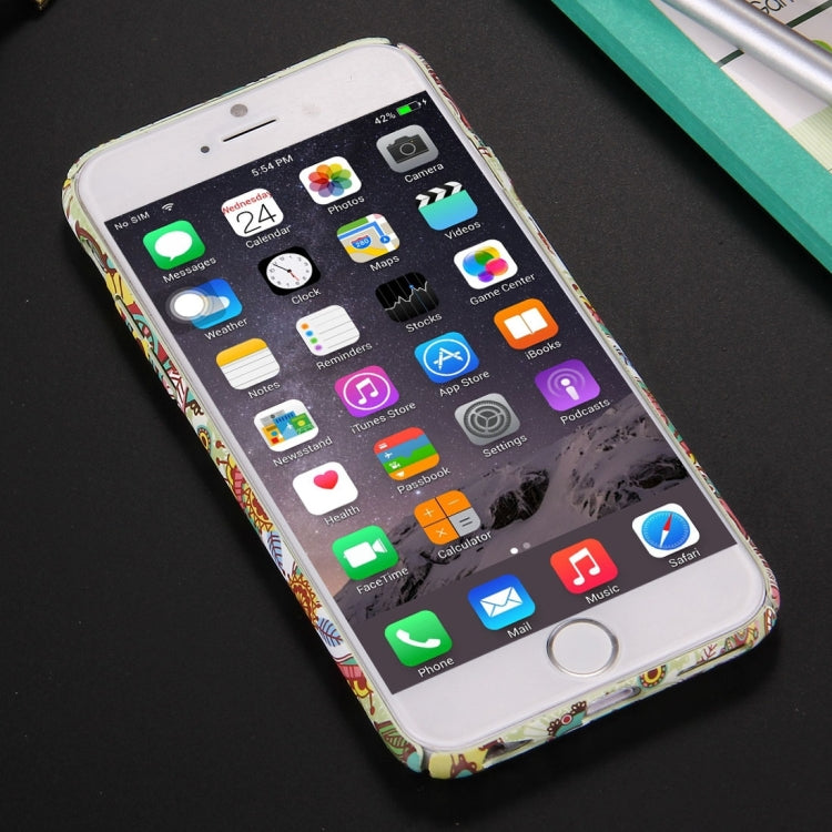 Per iPhone 6 e 6s Custodia protettiva per PC con motivo stile nazionale